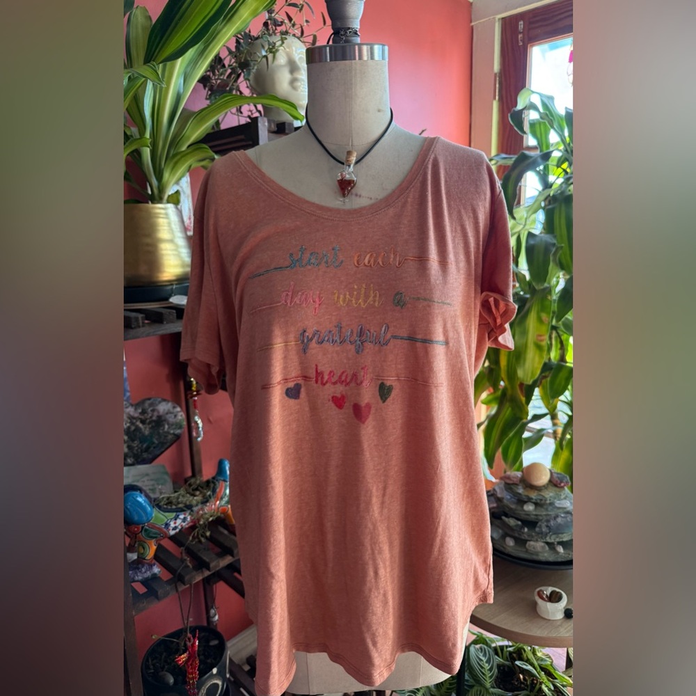 Cotton Blend Top
Hand crafted by Heidi